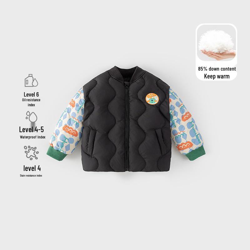 Kid s Waterproof, Windproof & Stain-Resistant Down Jacket - Winter Warmth for Boys & Girls 120 cm чорний
Kid s Waterproof, Windproof & Stain-Resistant Down Jacket - Winter Warmth for Boys & Girls 120 cm чорний