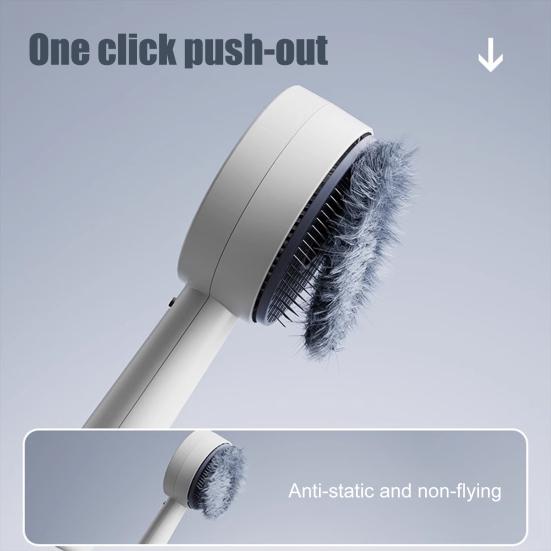 Steam Brush for Dogs Cats Self Cleaning Hair Removal Brush with Release Button for Shedding Grooming 3-in-1 Spray Cat Comb білий
Steam Brush for Dogs Cats Self Cleaning Hair Removal Brush with Release Button for Shedding Grooming 3-in-1 Spray Cat Comb білий