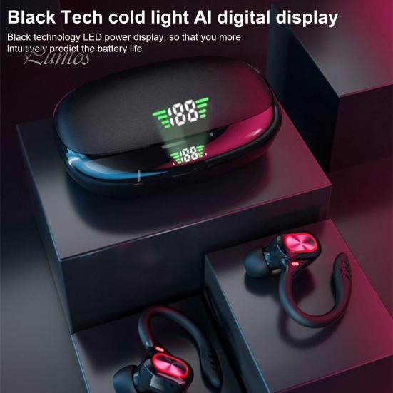Wireless Headphones High Compatibility Intelligent Noise Reduction Stereo Surround Low Latency with Charging Case Music Player Ergonomic Design Sport
Wireless Headphones High Compatibility Intelligent Noise Reduction Stereo Surround Low Latency with Charging Case Music Player Ergonomic Design Sport