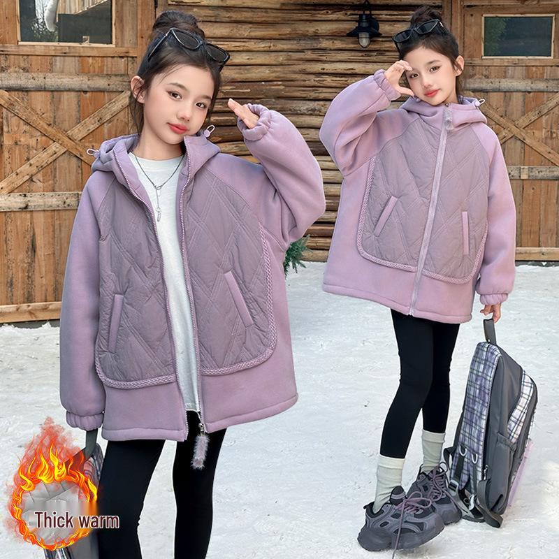 Девичья стеганая куртка с ромбами: 2025 Осень/Зима Толстое пальто с хлопковой подкладкой – Модное и теплое. 130 cm фиолетовый/лиловый
Девичья стеганая куртка с ромбами: 2025 Осень/Зима Толстое пальто с хлопковой подкладкой – Модное и теплое. 130 cm фиолетовый/лиловый