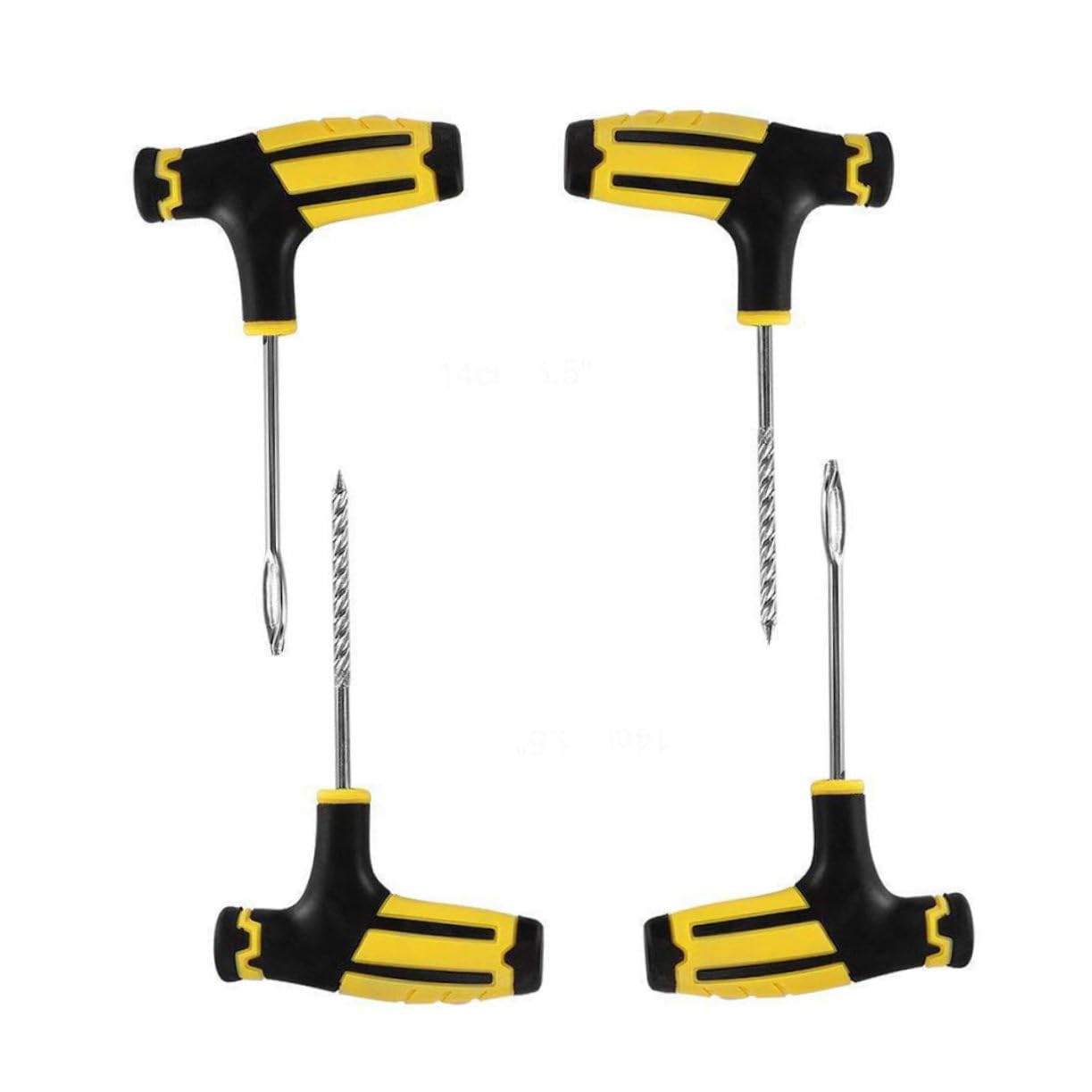 Beatifufu 4 Pack Professional Tire Repair Tool Set Tire Puncture Repair Device Spiral Insert Tool for Quick Repair 14.5X9CM жёлтый
Beatifufu 4 Pack Professional Tire Repair Tool Set Tire Puncture Repair Device Spiral Insert Tool for Quick Repair 14.5X9CM жёлтый