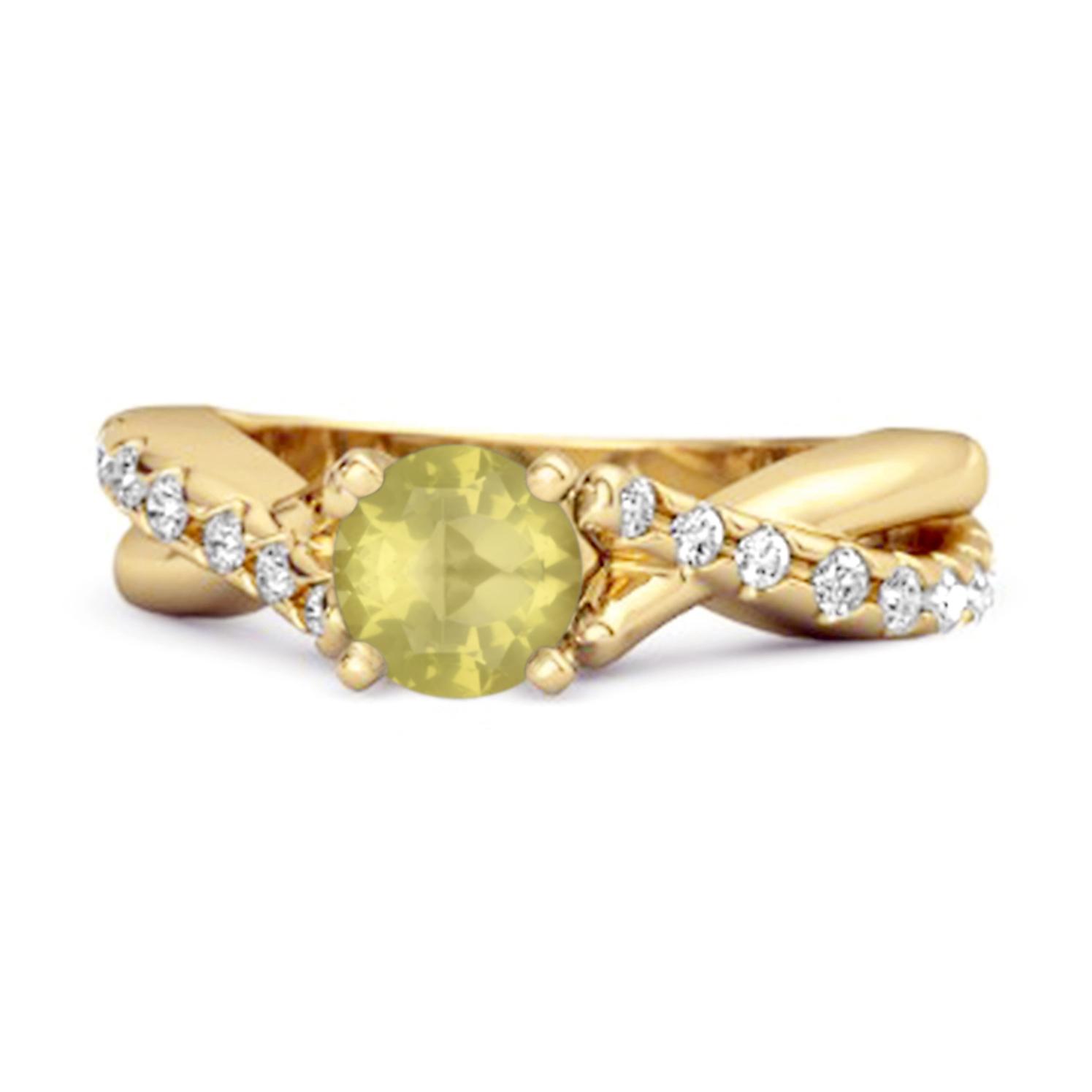 Lemon Quartz Crisscross Stackable Ring - 925 Sterling Silver Gold Vermeil 8.5 золотий/жовтий
Lemon Quartz Crisscross Stackable Ring - 925 Sterling Silver Gold Vermeil 8.5 золотий/жовтий