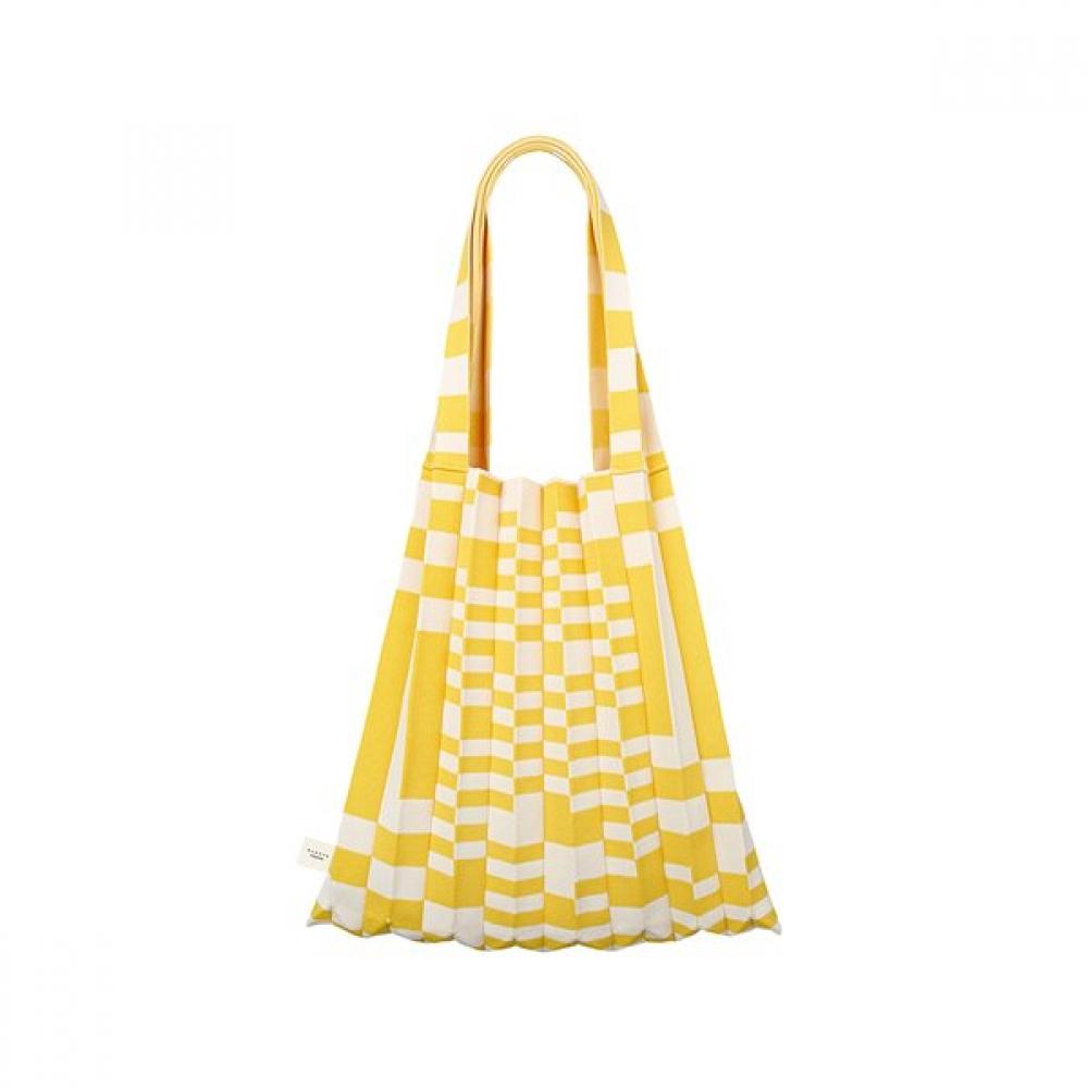 Pleatsmama Shoulder Bag Yellow Grid Single option
Pleatsmama Shoulder Bag Yellow Grid Single option