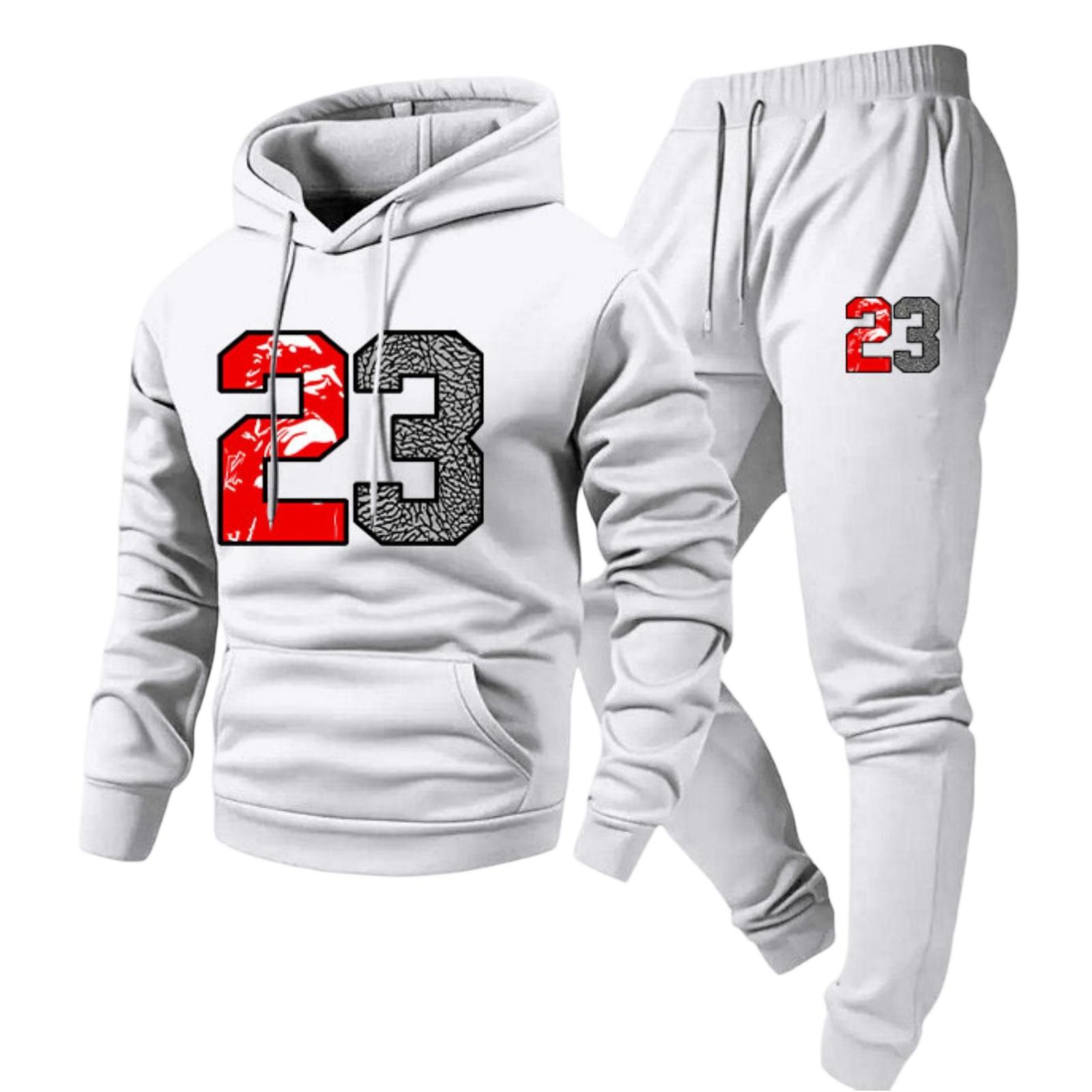 Men s Casual -color Digital Print T-shirt Set - Men s Fleece Hooded Drawstring T-shirt And Pants Two-piece Set XL білий
Men s Casual -color Digital Print T-shirt Set - Men s Fleece Hooded Drawstring T-shirt And Pants Two-piece Set XL білий