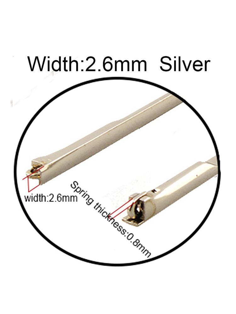1pair Width 2.6mm 2.8mm Glasses Metal Leg Eyeglasses Temple With Tip Repair Accessories
1pair Width 2.6mm 2.8mm Glasses Metal Leg Eyeglasses Temple With Tip Repair Accessories