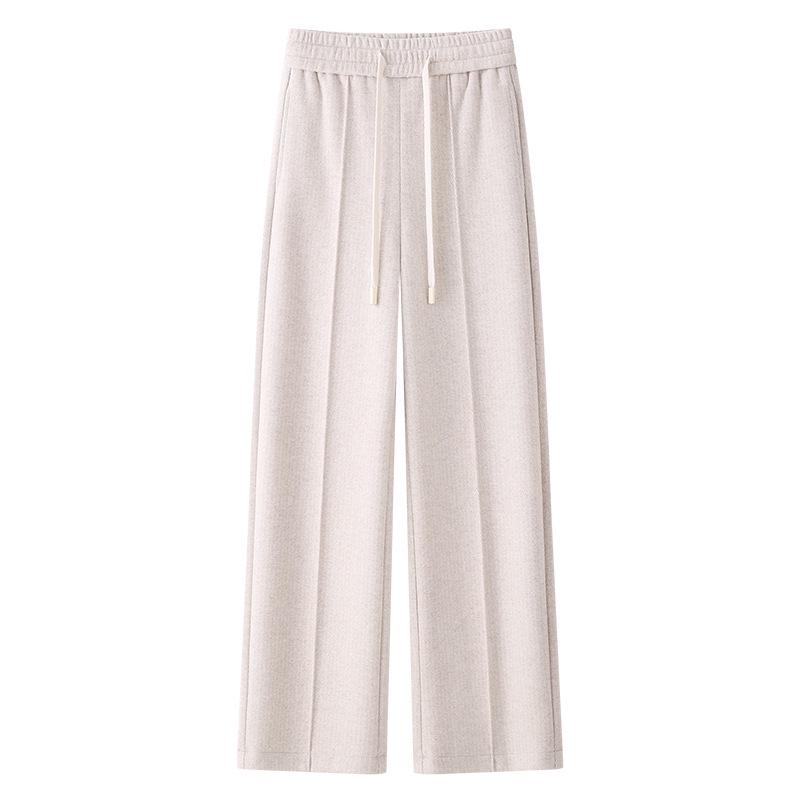 2024 New Beige Wool Blend Women s Wide-Leg Pants - Autumn/Winter Casual Straight-Leg Style Large
2024 New Beige Wool Blend Women s Wide-Leg Pants - Autumn/Winter Casual Straight-Leg Style Large