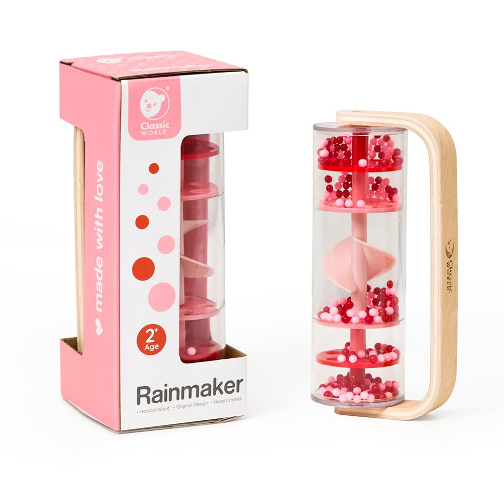 Классический мир Rainmaker Red Rainstick Rain Sound Toy Музыкальный инструмент Развивающая игрушка для детей 2 лет Радужная палочка Погремушка Деревянный подарок на Рождество
Классический мир Rainmaker Red Rainstick Rain Sound Toy Музыкальный инструмент Развивающая игрушка для детей 2 лет Радужная палочка Погремушка Деревянный подарок на Рождество