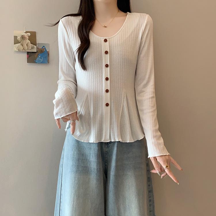 Plus Size Women s Slimming Ribbed Knit Top with French Round Neck and Long Sleeves L абрикосовий
Plus Size Women s Slimming Ribbed Knit Top with French Round Neck and Long Sleeves L абрикосовий