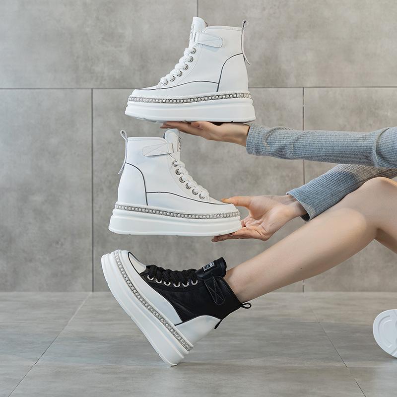 23806-1 Women s spring new sponge cake women s shoes versatile high-heeled thick-soled inner height-increasing casual high-top shoes 32
23806-1 Women s spring new sponge cake women s shoes versatile high-heeled thick-soled inner height-increasing casual high-top shoes 32