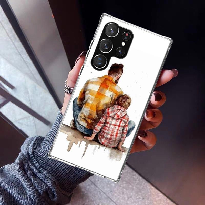 Dad And Baby Girl Boy Phone Case For Samsung Galaxy S26 S25 Edge S24 S23 Ultra S22 Plus S21 S20 FE Soft TPU Back Cover Funda Gal Samsung S21 Plus
Dad And Baby Girl Boy Phone Case For Samsung Galaxy S26 S25 Edge S24 S23 Ultra S22 Plus S21 S20 FE Soft TPU Back Cover Funda Gal Samsung S21 Plus