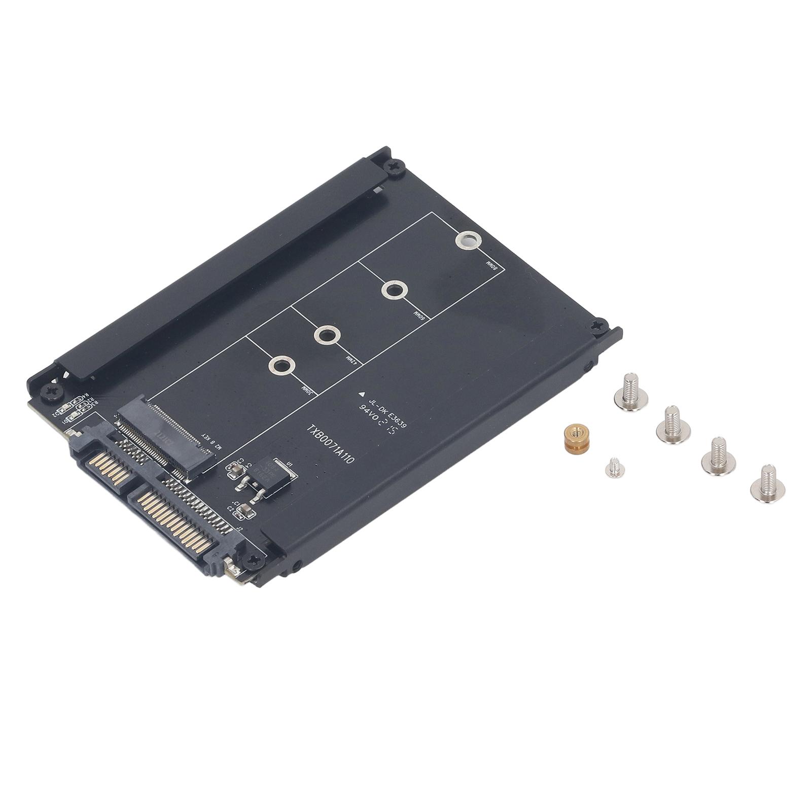 M.2 B Key to SATA3 Adapter Card Professional High Speed Transmission 6Gbps M.2 B Key to 2.5 Inch
M.2 B Key to SATA3 Adapter Card Professional High Speed Transmission 6Gbps M.2 B Key to 2.5 Inch