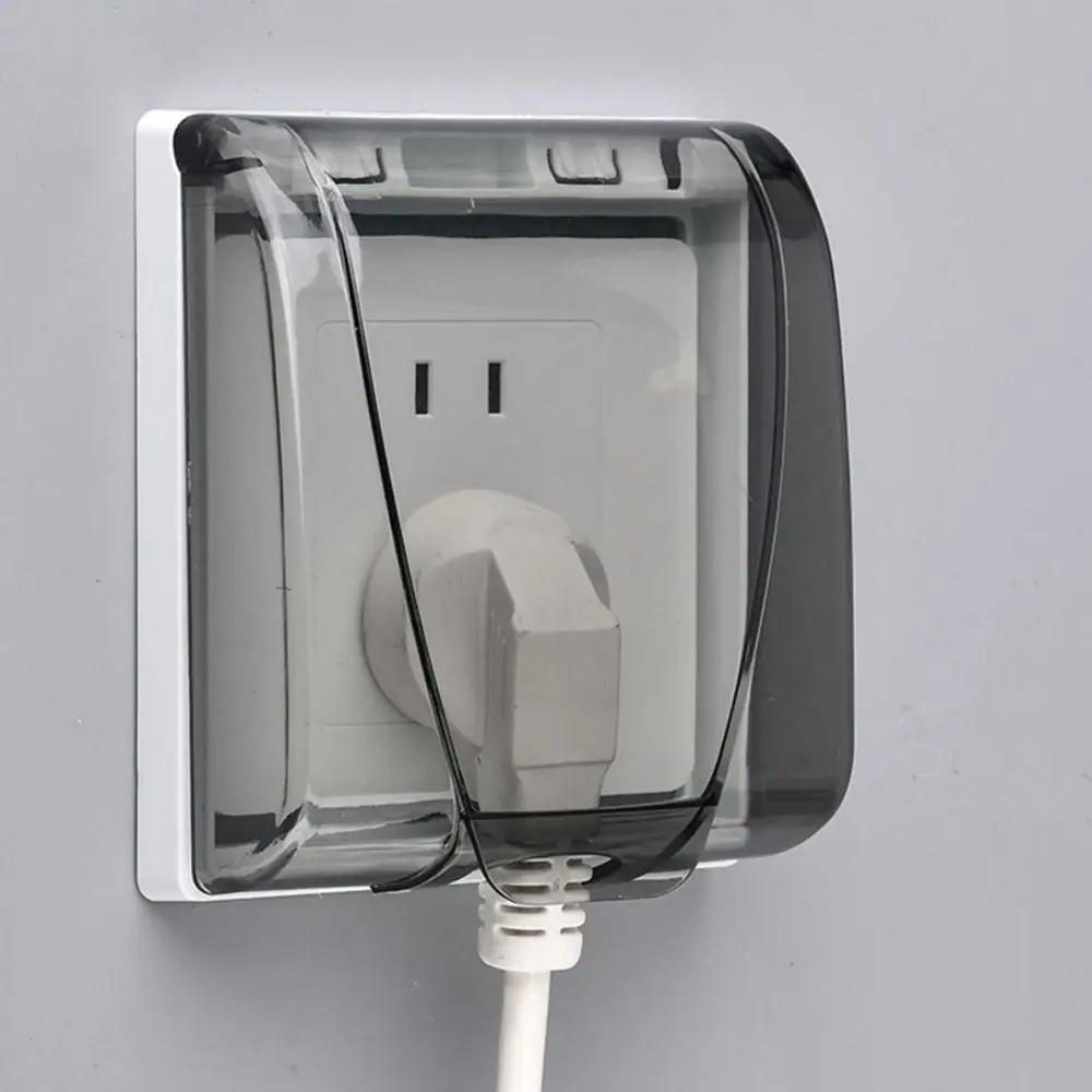 Power Outlet Supplies Wall-mounted Switch Protective Cover Self-Adhesive Plastic Protection Socket 86 Type Splash-Proof Box Wall black
Power Outlet Supplies Wall-mounted Switch Protective Cover Self-Adhesive Plastic Protection Socket 86 Type Splash-Proof Box Wall black