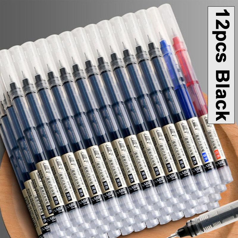 12 цветов, прямая жидкая гелевая ручка, быстросохнущие цветные гелевые ручки большой емкости, 0,5 мм, ручки-роллеры, школьные и офисные канцелярские принадлежности 12pcs синий
12 цветов, прямая жидкая гелевая ручка, быстросохнущие цветные гелевые ручки большой емкости, 0,5 мм, ручки-роллеры, школьные и офисные канцелярские принадлежности 12pcs синий