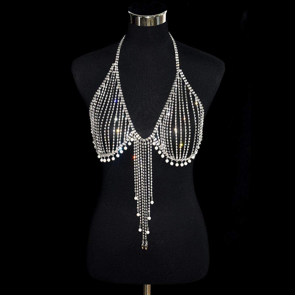 Сексуальна розкішна білизна з китицями Блискучий ланцюжок для тіла для жінок зі стразами Кришталевий бюстгальтер День народження Одяг Аксесуари Фестиваль
Сексуальна розкішна білизна з китицями Блискучий ланцюжок для тіла для жінок зі стразами Кришталевий бюстгальтер День народження Одяг Аксесуари Фестиваль