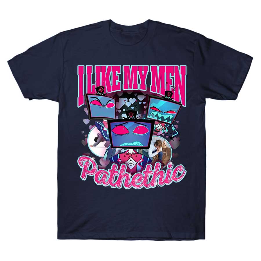 Vox Hazbin Hotel - I love my men pathethic T-shirt For Men Women 100% Cotton T Shirts Short Sleeve Tops 1018-2 4XL
Vox Hazbin Hotel - I love my men pathethic T-shirt For Men Women 100% Cotton T Shirts Short Sleeve Tops 1018-2 4XL