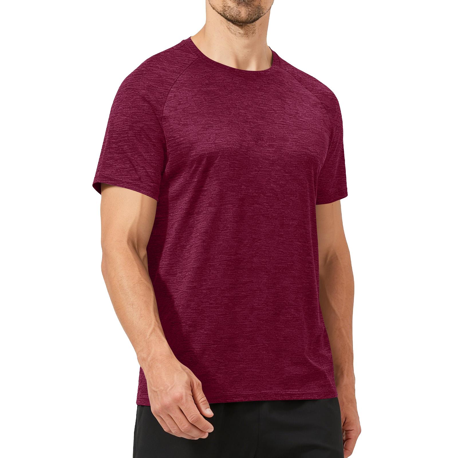 Men s Summer Round Neck Short Sleeved Men s Fitness Sports Short Sleeved XL винний
Men s Summer Round Neck Short Sleeved Men s Fitness Sports Short Sleeved XL винний