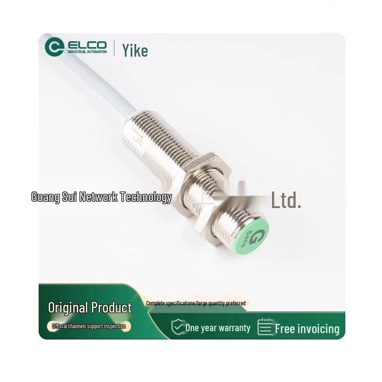 Yike ELCO Proximity Switch Series: FI4/FI2/NI5/NI4/NI8-G12/M12-OP6L/ON CPD Q12
Yike ELCO Proximity Switch Series: FI4/FI2/NI5/NI4/NI8-G12/M12-OP6L/ON CPD Q12