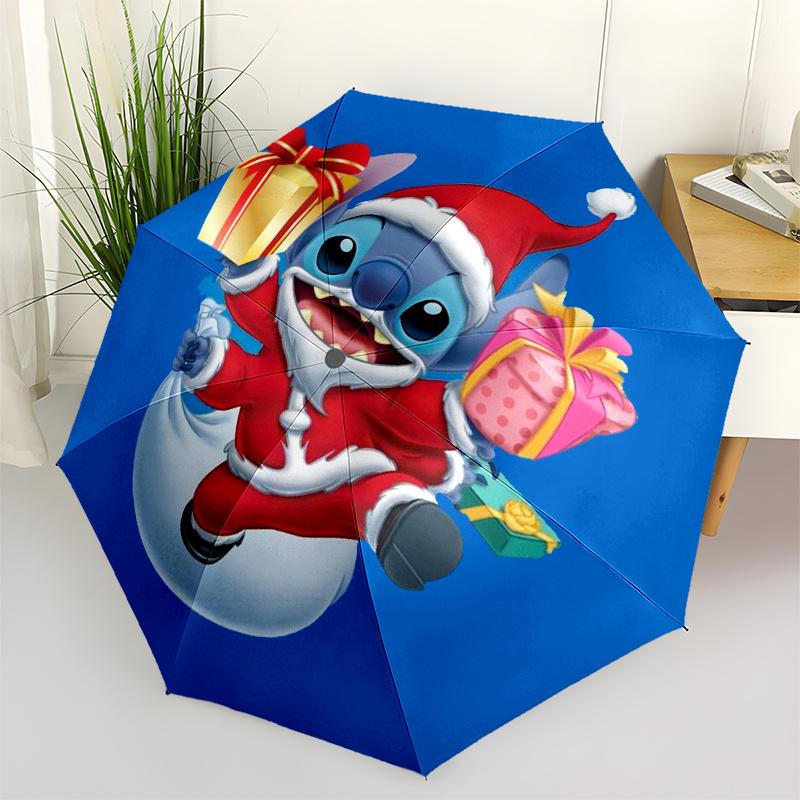 Santa Stitch, Christmas Gifts Automatic Opening and Closing Umbrella - 8 Ribs Portable Folding Umbrella with Plastic Handle, Suitable for Le
Santa Stitch, Christmas Gifts Automatic Opening and Closing Umbrella - 8 Ribs Portable Folding Umbrella with Plastic Handle, Suitable for Le
