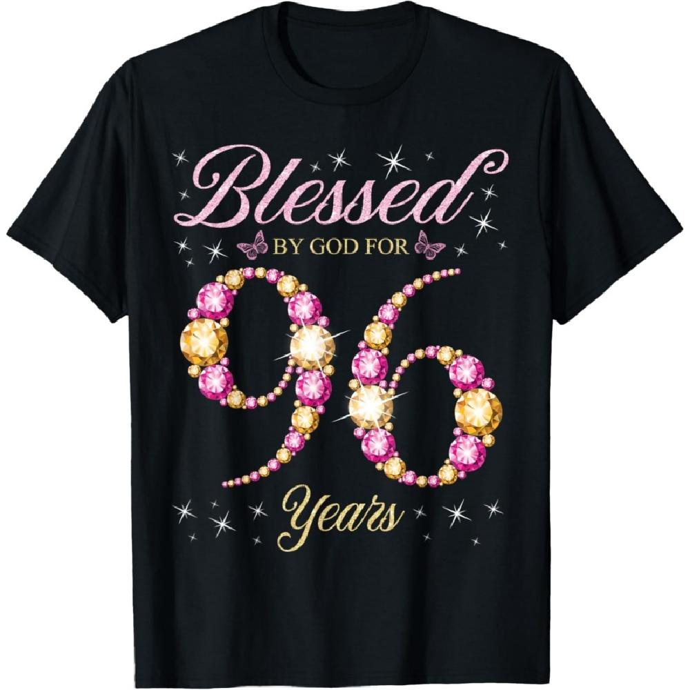 Благословен Богом 96 лет Футболка для вечеринки в честь 96-летия XXXXXL чёрный
Благословен Богом 96 лет Футболка для вечеринки в честь 96-летия XXXXXL чёрный
