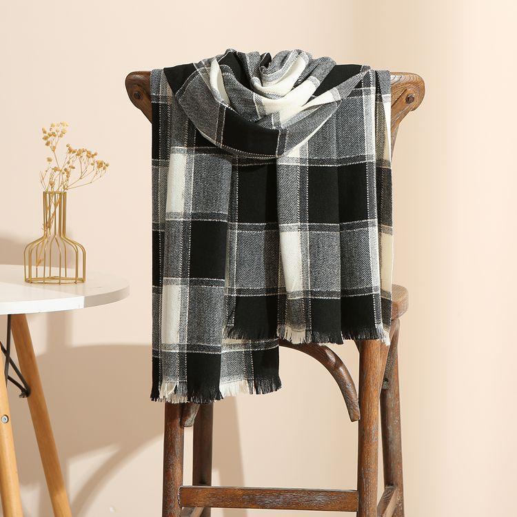 2024 Новий потовщений і подовжений кашеміровий шарф Багатофункціональний теплий двосторонній шарф-шаль для шиї для чоловіків і жінок 200*65cm
2024 Новий потовщений і подовжений кашеміровий шарф Багатофункціональний теплий двосторонній шарф-шаль для шиї для чоловіків і жінок 200*65cm