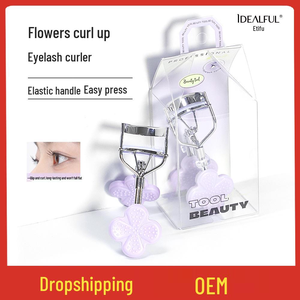 Purple Illusion Flower Curl Eyelash Curler - Long-lasting, Portable for Beginners & Makeup Artists
Purple Illusion Flower Curl Eyelash Curler - Long-lasting, Portable for Beginners & Makeup Artists