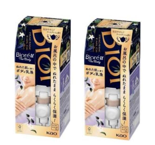 Biore U The Body Body Emulsion Earl Gray Scent Body Emulsion for Wet Skin 300ml x 2 Set
Biore U The Body Body Emulsion Earl Gray Scent Body Emulsion for Wet Skin 300ml x 2 Set