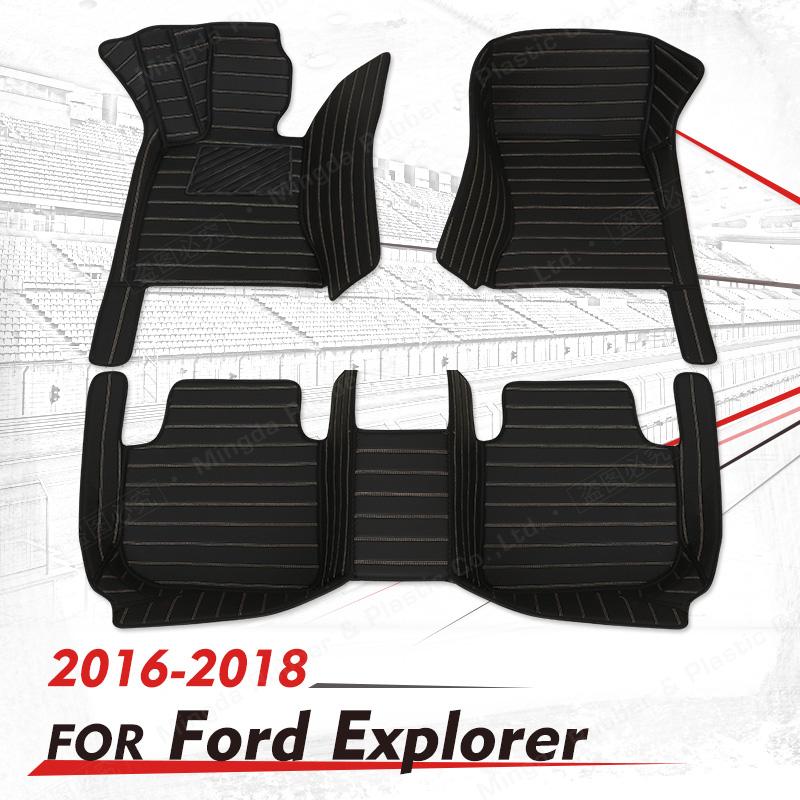 Автомобильные коврики на заказ для Ford Explorer 2016 2017 2018, автомобильные подушечки для ног, автомобильное ковровое покрытие, интерьер
Автомобильные коврики на заказ для Ford Explorer 2016 2017 2018, автомобильные подушечки для ног, автомобильное ковровое покрытие, интерьер