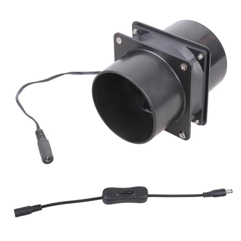 12V 0.4A Brushless Double Pipe Exhaust Cooling Fan Including Switching Wire 2 Ducts 8 Screws 3800 RPM Motor for Efficient Air Extraction in DIY 1
12V 0.4A Brushless Double Pipe Exhaust Cooling Fan Including Switching Wire 2 Ducts 8 Screws 3800 RPM Motor for Efficient Air Extraction in DIY 1
