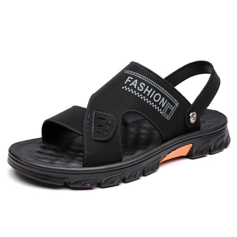 Мужские летние сандалии из мягкой кожи 2025 года с нескользящей подошвой для пляжа - Повседневные уличные шлепанцы Size 45 - Runs Small
Мужские летние сандалии из мягкой кожи 2025 года с нескользящей подошвой для пляжа - Повседневные уличные шлепанцы Size 45 - Runs Small