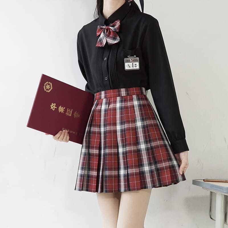Genuine JKDK Women s Black & White Long Sleeve Accordion Pleat School Uniform Shirt L
Genuine JKDK Women s Black & White Long Sleeve Accordion Pleat School Uniform Shirt L