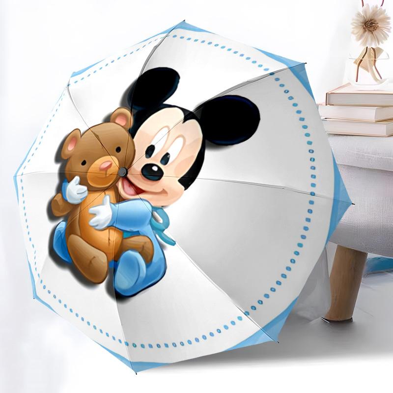 1pc Mickey Mouse Automatic Folding Umbrella - Portable Collapsible Design, 8-Rib Iron Frame yy251209074
1pc Mickey Mouse Automatic Folding Umbrella - Portable Collapsible Design, 8-Rib Iron Frame yy251209074