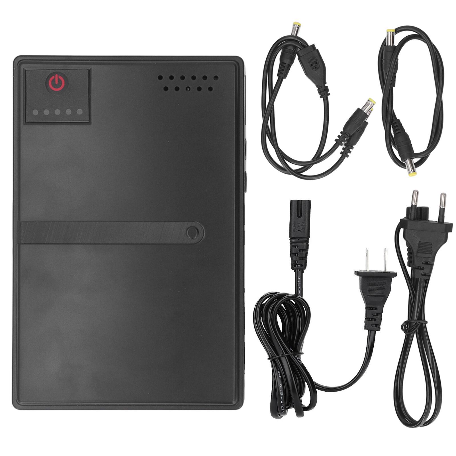 Резервная батарея ИБП 10400 мАч USB 5 В 9 В 12 В POE 15 В POE 24 В Маршрутизатор для камеры Источник бесперебойного питания US Plug
Резервная батарея ИБП 10400 мАч USB 5 В 9 В 12 В POE 15 В POE 24 В Маршрутизатор для камеры Источник бесперебойного питания US Plug