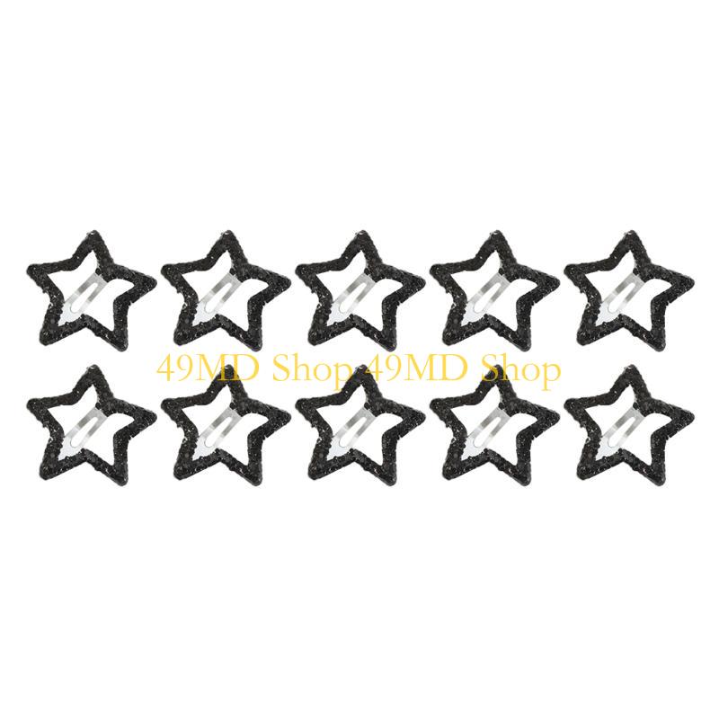 49MD Sparkling Star Hairclip Sequins Hairpin BBSnap Side Clip Hair Barrettes Side Pin Pet Hair Clip Hair Styling Tool 10PCS чёрный
49MD Sparkling Star Hairclip Sequins Hairpin BBSnap Side Clip Hair Barrettes Side Pin Pet Hair Clip Hair Styling Tool 10PCS чёрный