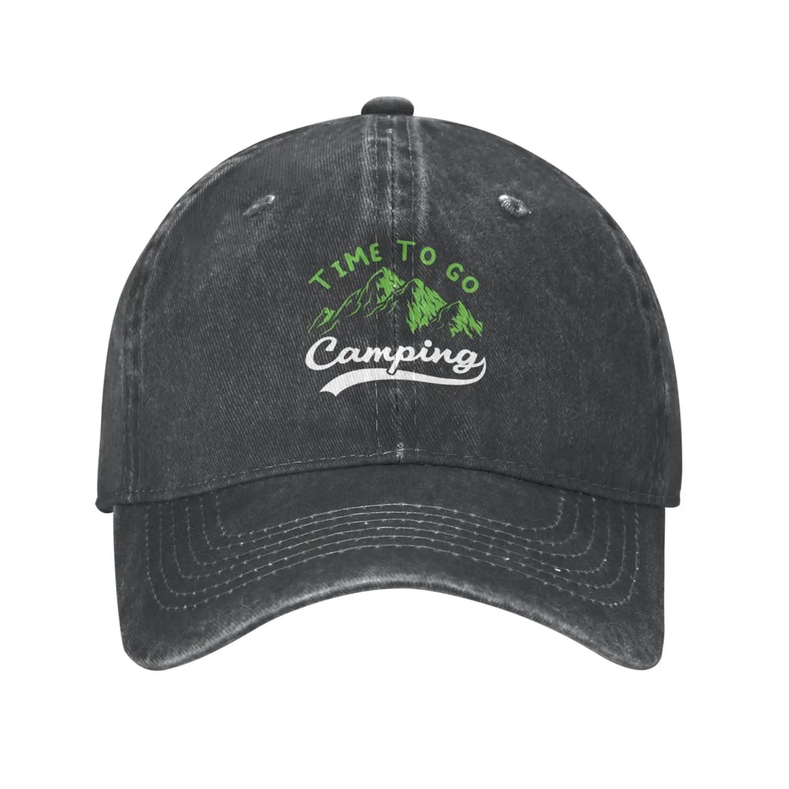 Time to Go Camping Baseball Cap for Men Women Hat Vintage Cowboy Hats Adjustable Trucker Caps Black Adjustable
Time to Go Camping Baseball Cap for Men Women Hat Vintage Cowboy Hats Adjustable Trucker Caps Black Adjustable