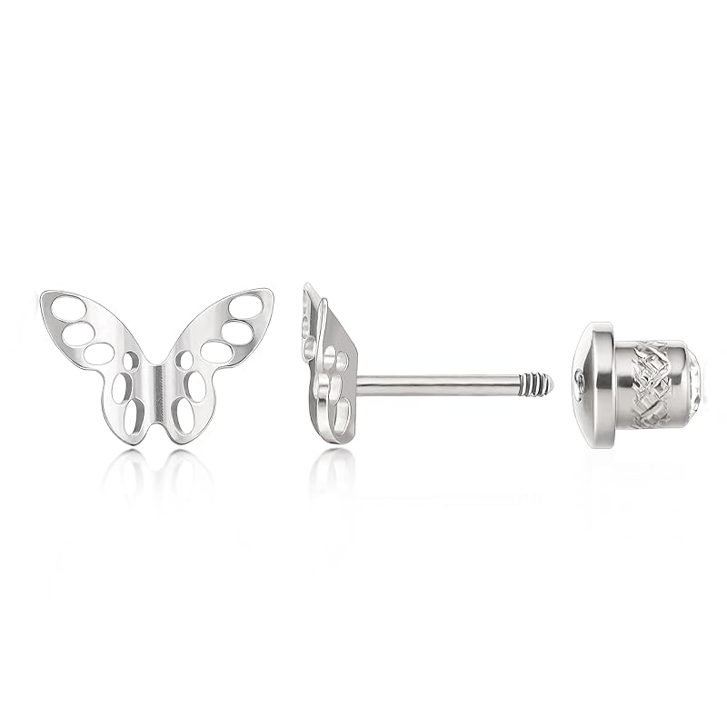 Limerencia hypoallergenic pure titanium earrings medical use Leaving the second piercing on titanium Compatible with metal allergies screw type
Limerencia hypoallergenic pure titanium earrings medical use Leaving the second piercing on titanium Compatible with metal allergies screw type