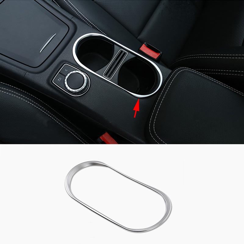 For Mercedes-Benz A B CLA GLA Class 13=19 Chrome ABS Center Water Cup Holder Frame Cover
For Mercedes-Benz A B CLA GLA Class 13=19 Chrome ABS Center Water Cup Holder Frame Cover