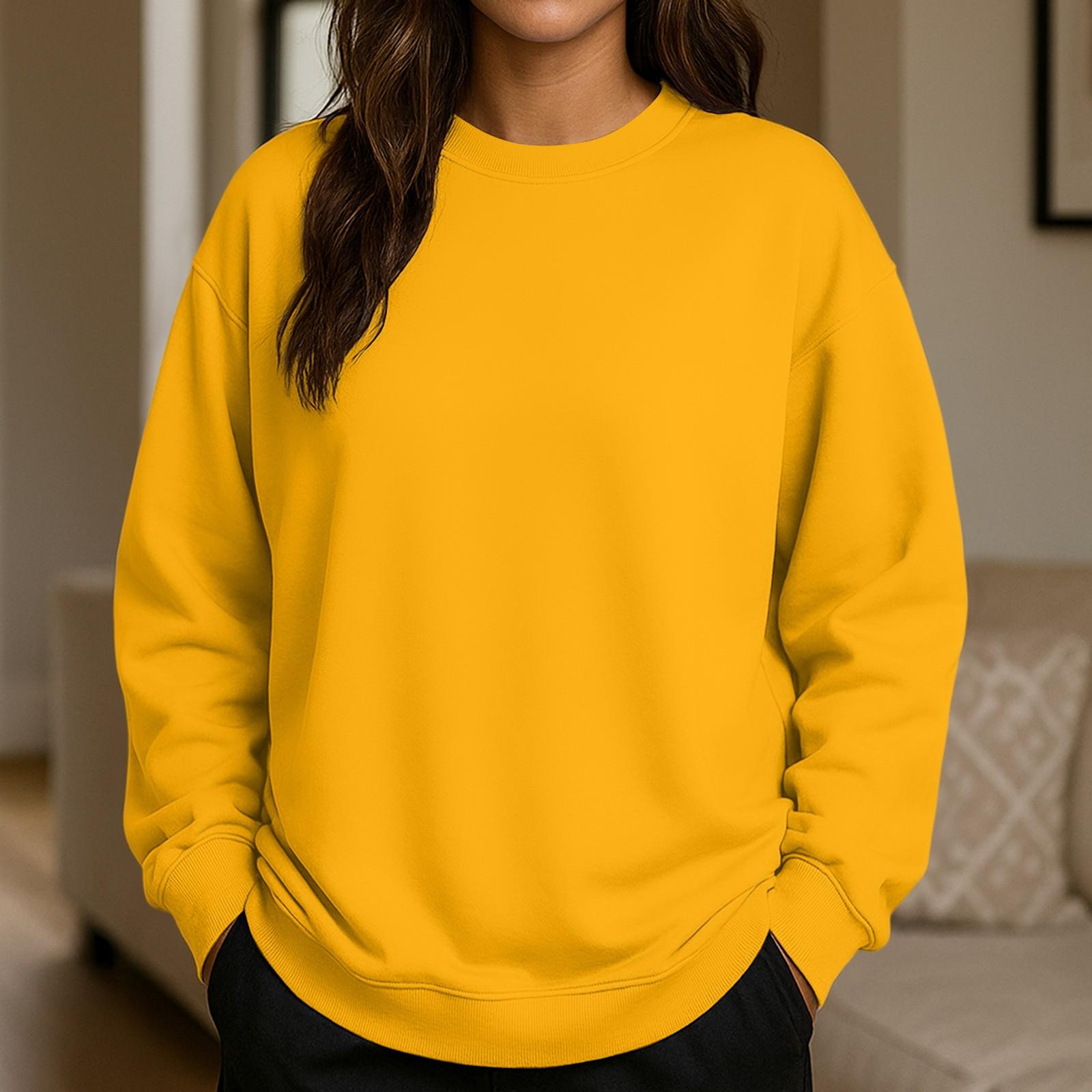 Women s Fashion Solid Color Casual Long Sleeve Hoodie XL жёлтый
Women s Fashion Solid Color Casual Long Sleeve Hoodie XL жёлтый