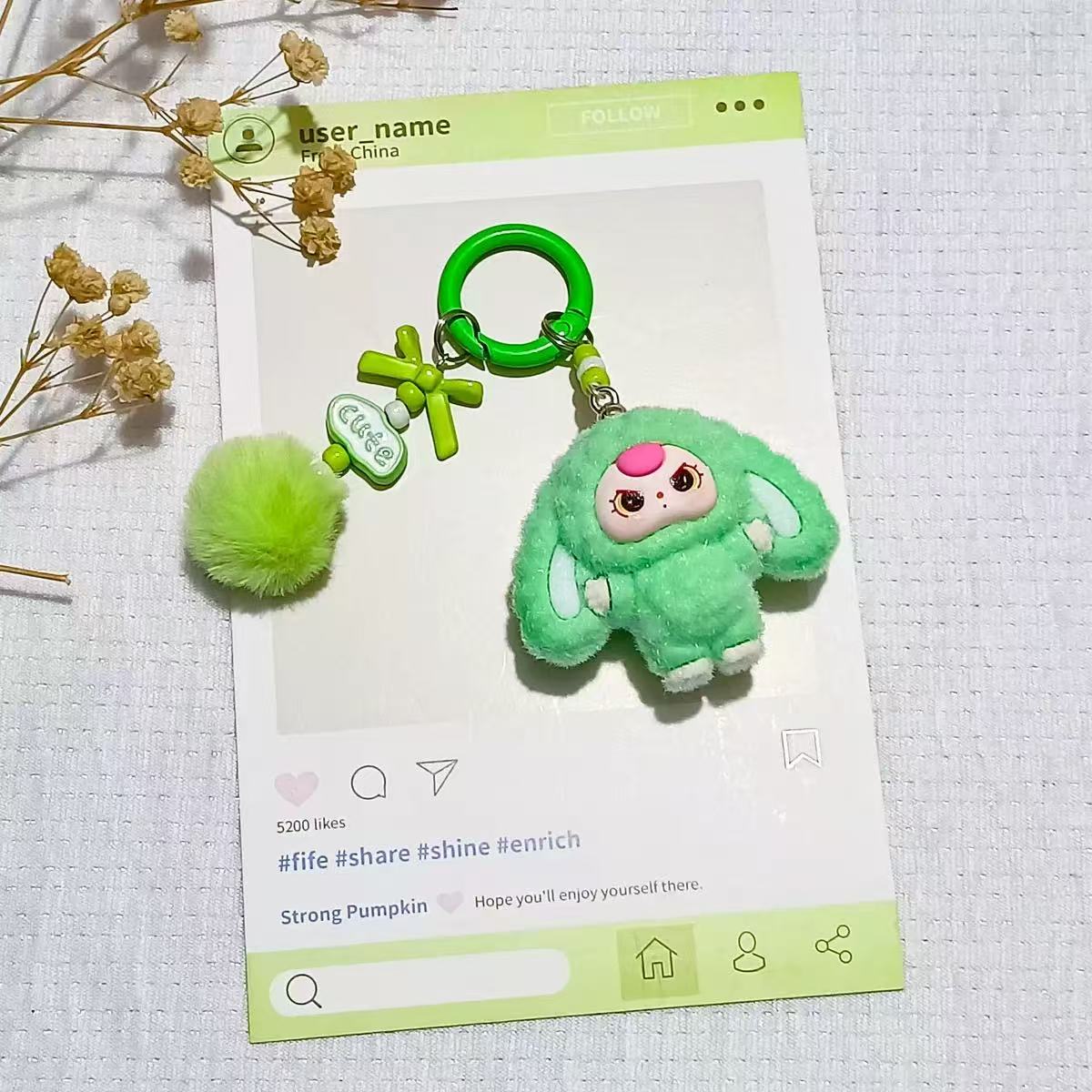Милый мультяшный брелок-монстр Кавайные брелоки Аксессуар Подвеска для школьной сумки Шармы для телефона Подарки для детей зелёный
Милый мультяшный брелок-монстр Кавайные брелоки Аксессуар Подвеска для школьной сумки Шармы для телефона Подарки для детей зелёный