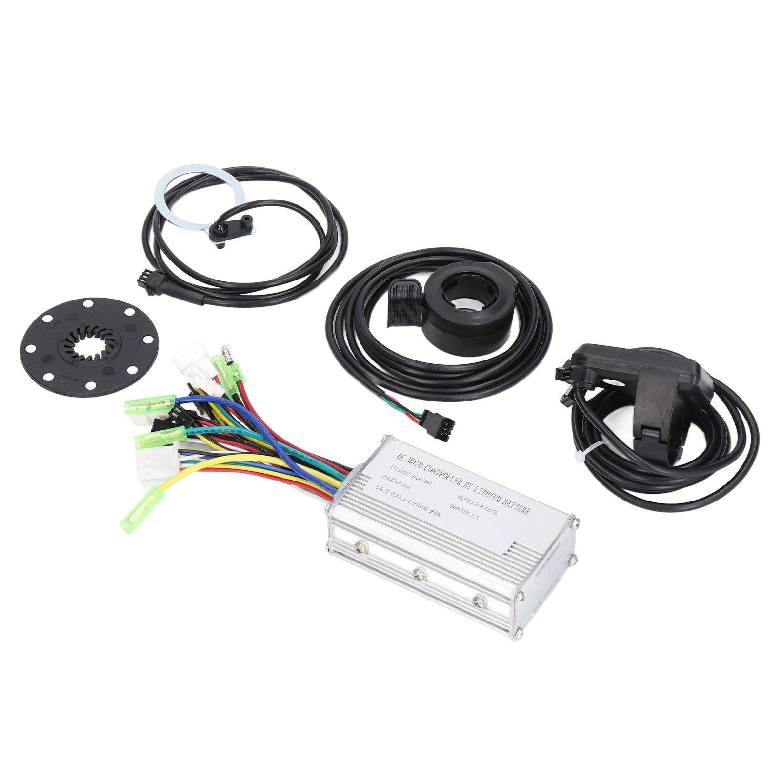15A Motor Controller Kit with EN06 Display Thumb Throttle Electric Bike Conversion Kit for 250W 350W Motors
15A Motor Controller Kit with EN06 Display Thumb Throttle Electric Bike Conversion Kit for 250W 350W Motors