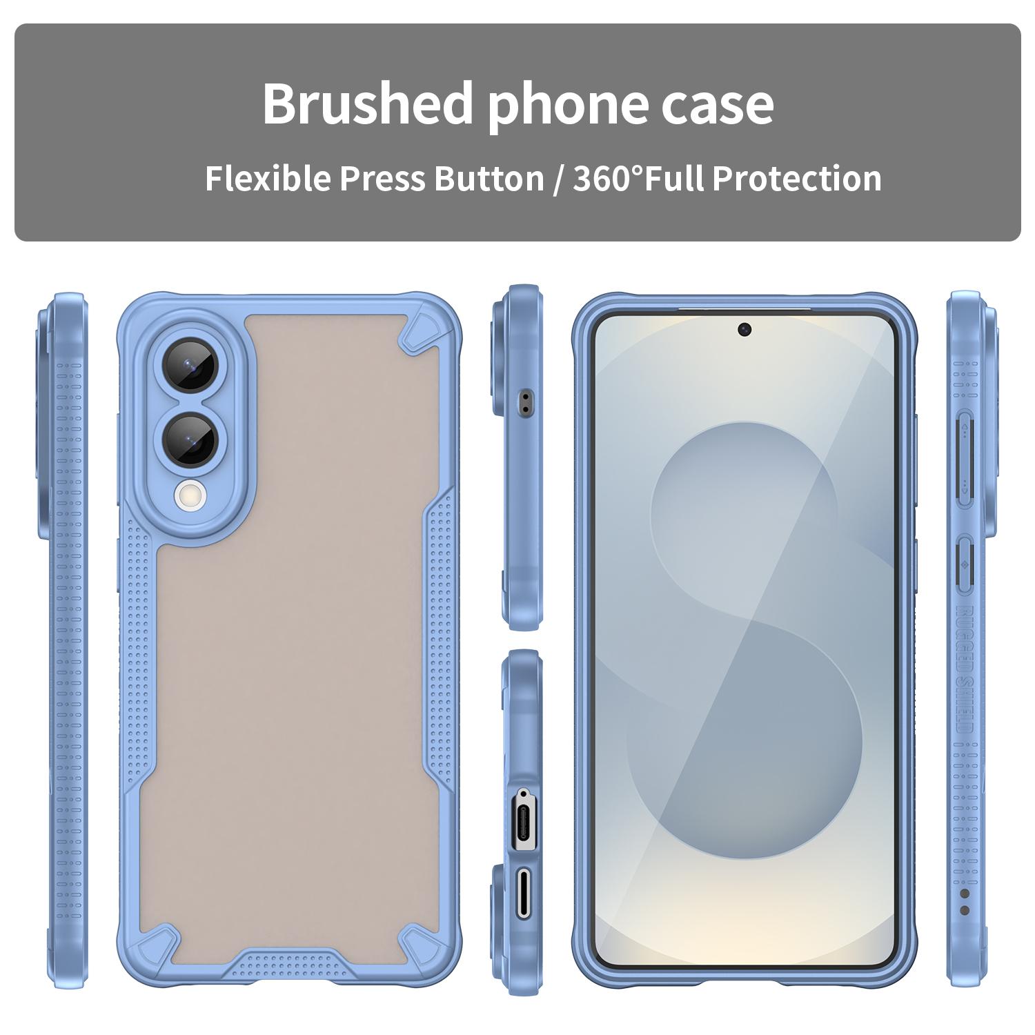 For Samsung Galaxy S25 Edge Back Cover WANLONFENG MFFJ2 Series TPU+Acrylic Phone Case with 2PCS Tempered Glass Purple
For Samsung Galaxy S25 Edge Back Cover WANLONFENG MFFJ2 Series TPU+Acrylic Phone Case with 2PCS Tempered Glass Purple