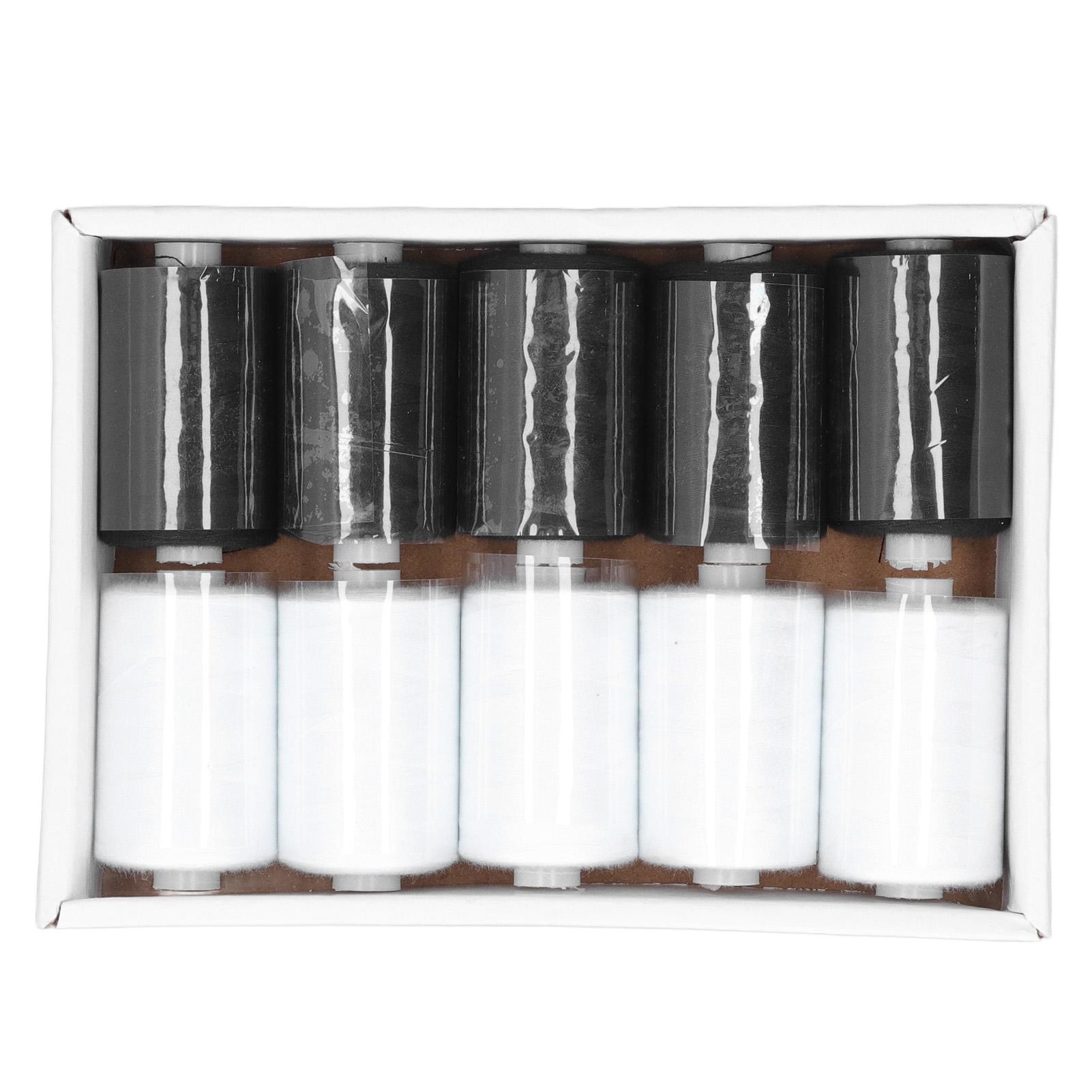 10 шт. швейных ниток черного и белого цвета 402 высокой прочности прочные портативные широкое применение шитья
10 шт. швейных ниток черного и белого цвета 402 высокой прочности прочные портативные широкое применение шитья