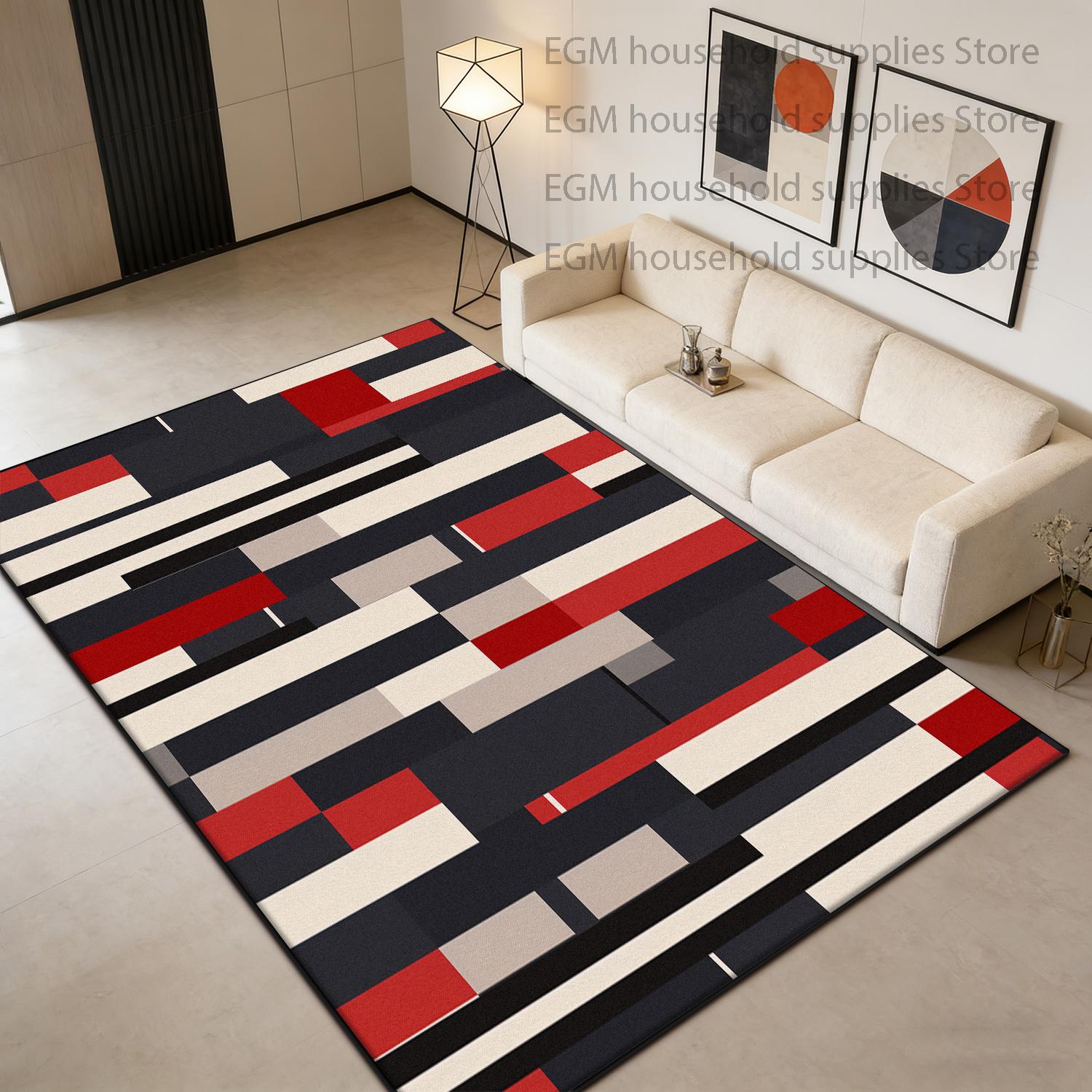 Modern Geometric Carpet Art Style Living Room Decoration Washable Luxury Rug Customizable Non-slip Coffee Tables Mat Gaming Room 60x90cm
Modern Geometric Carpet Art Style Living Room Decoration Washable Luxury Rug Customizable Non-slip Coffee Tables Mat Gaming Room 60x90cm