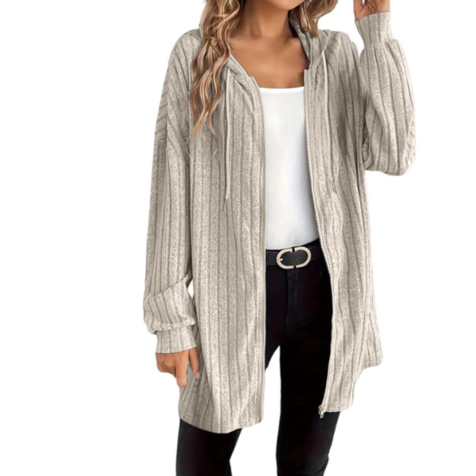 Женская повседневная модная однотонная куртка на молнии свободного кроя с длинными рукавами XL
Женская повседневная модная однотонная куртка на молнии свободного кроя с длинными рукавами XL