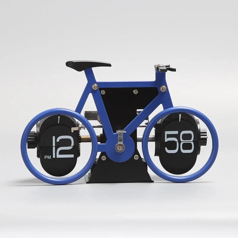 Creative Bicycle Flip Clock, Vintage Desktop Digital Flip Clock, Unique Bike Shape Novelty Gift for Home Office Desk Decor
Creative Bicycle Flip Clock, Vintage Desktop Digital Flip Clock, Unique Bike Shape Novelty Gift for Home Office Desk Decor