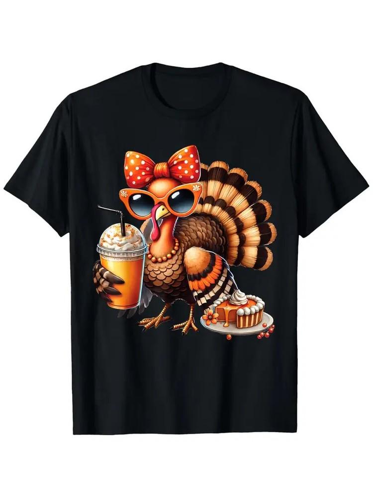 Турция Пьет Кофе Бант День Благодарения Женская Футболка День Индейки, Унисекс Хлопок 4XL
Турция Пьет Кофе Бант День Благодарения Женская Футболка День Индейки, Унисекс Хлопок 4XL