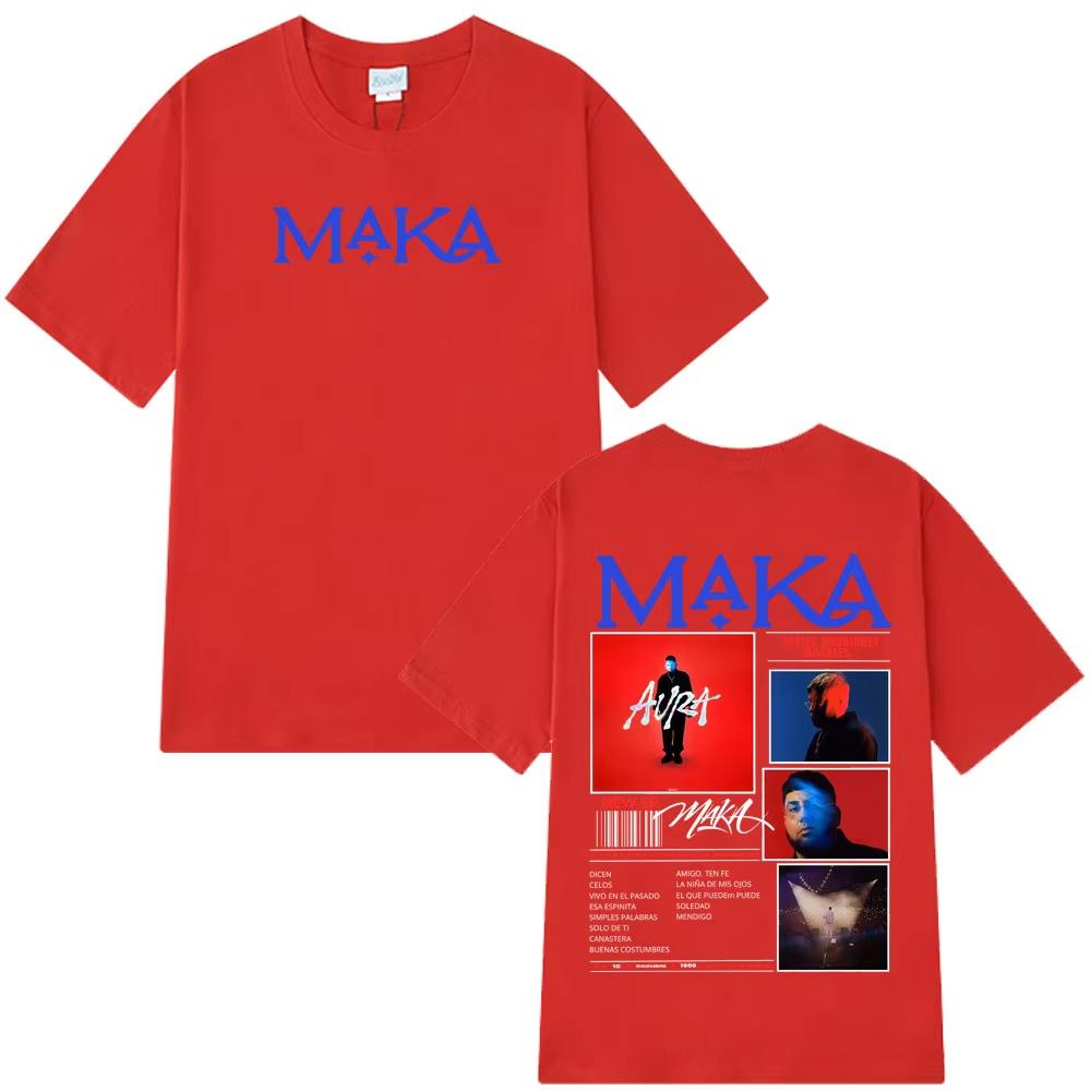 Rapper Maka Aura 2025 Tour Concert Print T Shirts Men Women Fashion Hip Hop Vintage Tshirts Casual Cotton High Quality T Shirt 3XL
Rapper Maka Aura 2025 Tour Concert Print T Shirts Men Women Fashion Hip Hop Vintage Tshirts Casual Cotton High Quality T Shirt 3XL