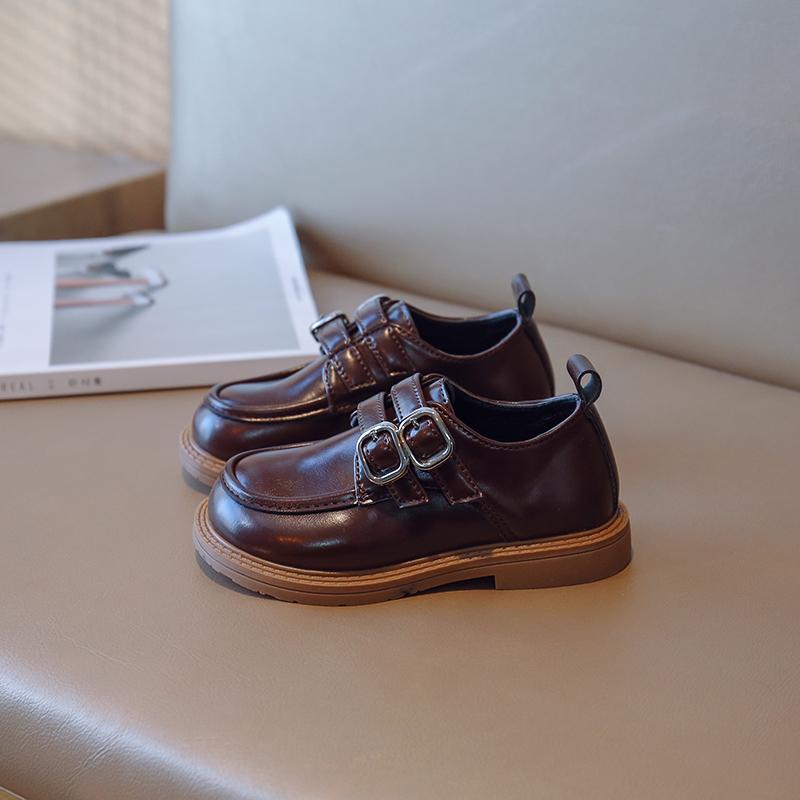 Детская кожаная обувь с пряжкой, твердая, гибкая, для мальчиков и девочек 35-insole21.1cm коричневый
Детская кожаная обувь с пряжкой, твердая, гибкая, для мальчиков и девочек 35-insole21.1cm коричневый