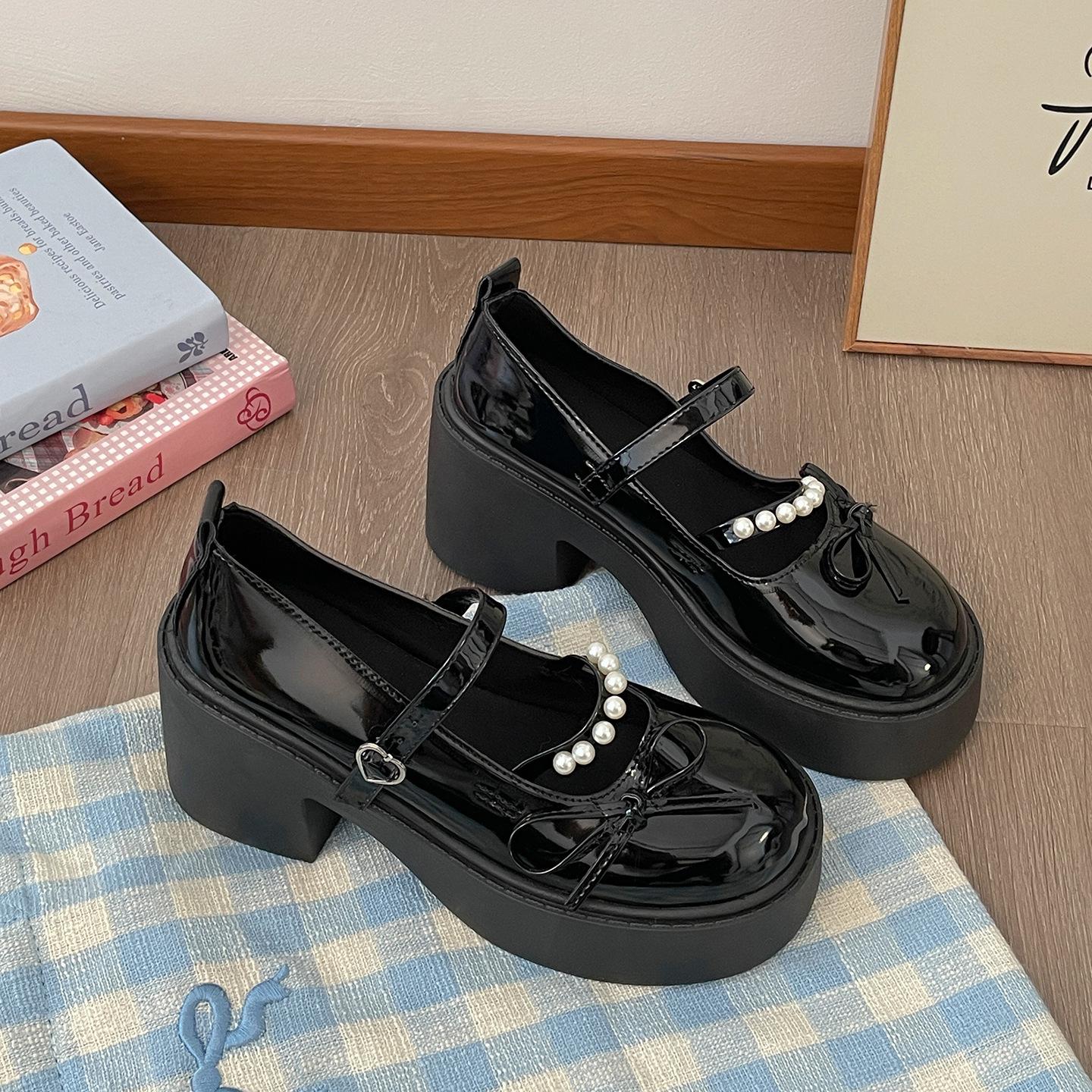 White French small man thick-soled thick-heeled small leather shoes women s 2025 new summer skirt JK Mary Jane single shoes 40 чорний
White French small man thick-soled thick-heeled small leather shoes women s 2025 new summer skirt JK Mary Jane single shoes 40 чорний