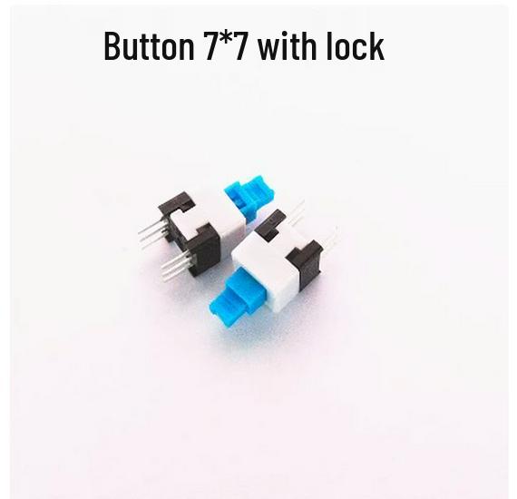 Six-pin Button Switch Keypad, Non-locking, Side-mounted, Sizes: 5.8x5.8, 7x7, 8x8, 8.5x8.5 MM
Six-pin Button Switch Keypad, Non-locking, Side-mounted, Sizes: 5.8x5.8, 7x7, 8x8, 8.5x8.5 MM