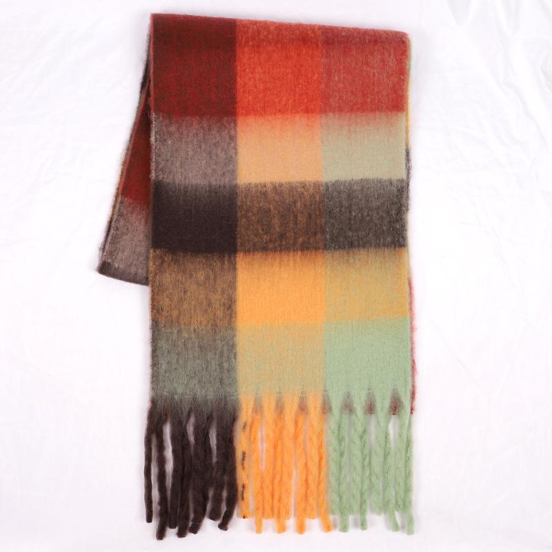 New Luxury Cashmere Women Plaid Scarf Winter Warm Shawl And Wrap Bandana Pashmina Long Tassel Female Foulard Thick Blanket
New Luxury Cashmere Women Plaid Scarf Winter Warm Shawl And Wrap Bandana Pashmina Long Tassel Female Foulard Thick Blanket